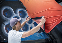 Jeu de tir gonflable interactif de haute qualité avec IPS Inflatables