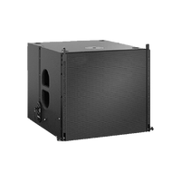 Subwoofer 18 pouces, style rétro, ligne de sonorisation professionnelle, subwoofer de fabricant direct, puissance de crête de 3000 W avec une impédance de 8 ohms