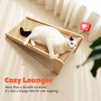 Rampe à gratter pour chat en sisal, griffoir en forme de L et tapis à gratter, griffoir pour chat d'intérieur, protection de canapé et de meubles