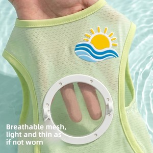Chaleco Refrigerante de Seda de Hielo para Perros, Protección UV, Transpirable, Sin Mangas, Camiseta Refrescante de Verano para Perros Pequeños y Medianos, para Paseos al Aire Libre - Product Image 5