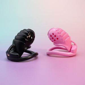 Dispositivo de Castidad Masculina de Plástico de Alta Calidad, Pequeño, Seguro y Transpirable, Jaula para Pene para Mascotas - Product Image 3