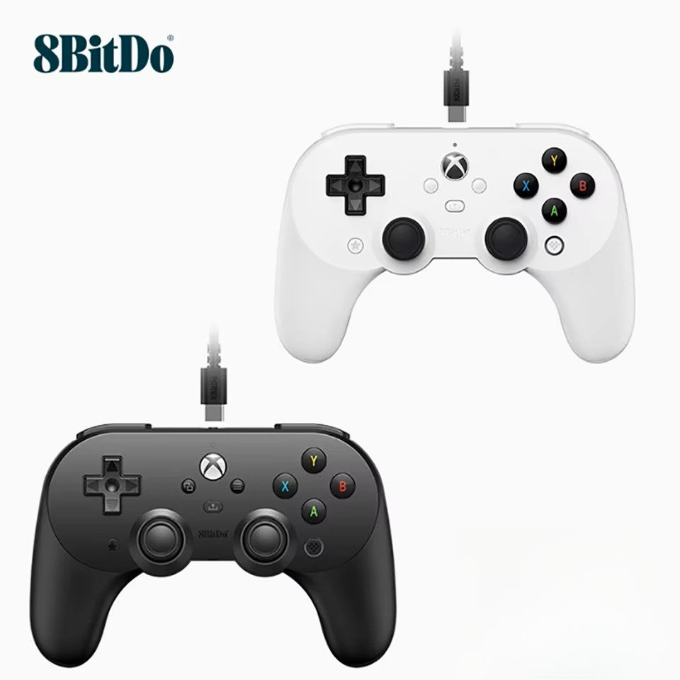 8BitDo Pro Xbox Controller PC for Xbox Series X S Xbox One Windows 10 11  Hall Effect Joysticks and Triggers Wired Gamepads