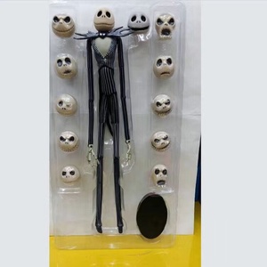 The <span class=keywords><strong>Nightmare</strong></span> Before Christmas Skull Jack 12-head Double-headed Jack Statuetta <span class=keywords><strong>in</strong></span> PVC da Collezione con Scatola Regalo - Product Image 1