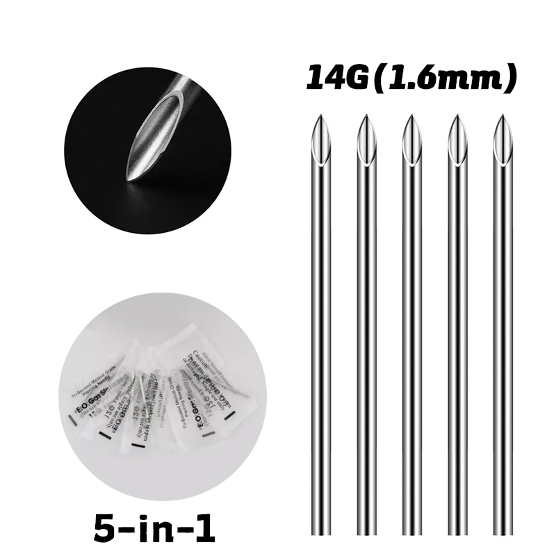Argent 14G/1,6 mm 5-en-1