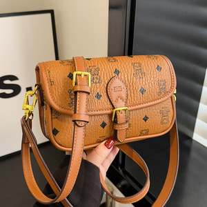 Sac à bandoulière vintage imprimé haut de gamme pour femme, nouvelle collection 2026, sac décontracté multifonctionnel de style ancien pour femme, sac bandoulière pare-soleil - Product Image 4