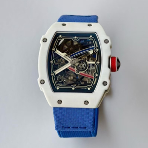 Montre mécanique squelette moderne à <span class=keywords><strong>mouvement</strong></span> <span class=keywords><strong>automatique</strong></span> de 7,8 mm avec boîtier en fibre de carbone, montre-bracelet de sport, achats multiples répétés - Product Image 1