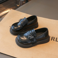 Chaussures de princesse pour filles, automne, nouveau style britannique, tendance, semelle souple, antidérapantes, légères, chaussures décontractées pour enfants