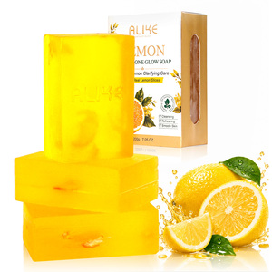 Jabón en Barra de Limón para Control de Grasa, con Glicerina, Aceite de Camelia y Aceite de Oliva, para el Cuidado de los Poros, Limpieza de Imperfecciones, Blanqueamiento y Piel Suave - Product Image 3