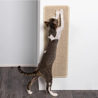 Griffoir pour chat auto-adhésif vierge 3D personnalisé, grattoir pour chat, tapis pour chat pour porte