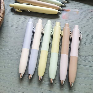 Nouveau stylo gel créatif Macaron petit format, style <span class=keywords><strong>nain</strong></span>, avec clip, pour étudiant, encre noire 0,5 mm - Product Image 5