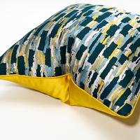 Nouveau vert jaune carré taies d'oreiller 18x18 20x20 pouces décor à la maison décoratif jeter taie d'oreiller pour canapé canapé taies d'oreiller