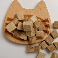 Vente en gros OEM LOGO Snacks pour chats et chiens Aliments pour animaux de compagnie Viande pure Canard lyophilisé Diverses spécifications d'emballage Sac Baril 90g