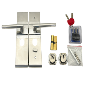 होंगवेई 2.0 मोटी सुरक्षा दरवाजे के प्रवेश द्वार हैंडल प्रबलित दूसरा डबल वाल्व हैंडल सार्वभौमिक प्रकार - Product Image 6