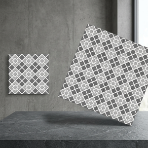 Azulejos de Cerámica para Piso 300x300mm 30x30cm 12x12, Diseño en Relieve, Acabado Digital Glaseado Mate - Product Image 2