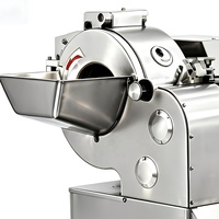 FONHON 750W Snijmachine voor diverse wortel- en stengelgroenten of fruit, eenvoudig te bedienen, verbruikt minder energie
