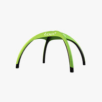 Conception personnalisée 10x10 Sport Moto Karting Racing Abris gonflables pour événements en plein air pour la promotion de l'image de marque
