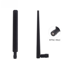 Carte réseau sans fil PCIe avec adaptateur USB, antenne verticale MIMO RP-SMA mâle, WiFi double bande 6E 2,4 GHz 5 GHz 5,8 GHz