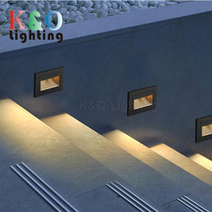 Éclairage <span class=keywords><strong>LED</strong></span> encastré pour marches d'escalier, intérieur/extérieur, 7W, lumière murale pour marches - Product Image 3