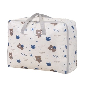 Cute Bear Oxford Cloth Quilt Bag Rectangle Thickened Waterproof Clothes Storage Bag For Trip - Product Image 5