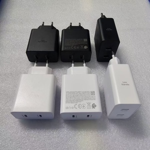 EP-T5020 GAN chargeur อะแดปเตอร์สแตนด์บายต่ำปลั๊กเสียบผนัง USB-C EU UK US ปลั๊ก50W Type C อะแดปเตอร์ที่ชาร์จสำหรับ <span class=keywords><strong>Samsung</strong></span> S26 S25 S24 - Product Image 2