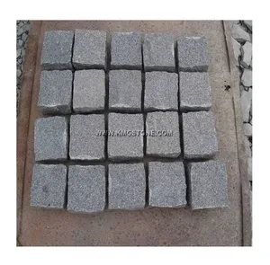 Pavimentadoras de pedra de basalto preto G684 para pavimentação de calçada, preço de fábrica, pedras de calçada em cubo para pavimentação de calçada, design moderno