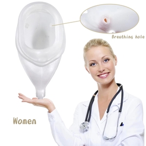 Pengumpul Urin Silikon untuk Pria dan Wanita dengan Kateter Urin untuk Hemiplegia Tas Urin Pernapasan Inkontinensia dan Cacat - Product Image 3