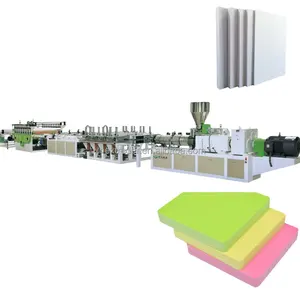 pvc 3d wall panel making machine pvc foam board wall panel production line