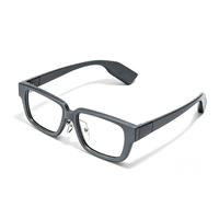 Lunettes AR HUD à guide d'ondes optiques ARV08 avec affichage MicroLED intégré, compatibles avec des verres correcteurs, traduction en temps réel et téléprompteur IA