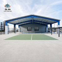 Structure en acier préfabriquée sur mesure pour gymnase, salle de tennis, terrain de basketball, stade, bâtiments sportifs intérieurs