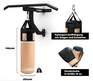 Nouveau <span class=keywords><strong>Sac</strong></span> <span class=keywords><strong>de</strong></span> <span class=keywords><strong>Frappe</strong></span> Suspendu pour Jeunes 2026 – Ensemble Gants, Sangle et <span class=keywords><strong>Sac</strong></span> à Dos – Facile à Transporter – Matière Toile Durable – Remplissage 8kg <span class=keywords><strong>de</strong></span> Coton et Sable - Product Image 4