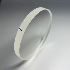 Lentille convexe achromatique fendue en matériau BK7 avec revêtement antireflet, longueur focale personnalisée OEM, haute précision, qualité de surface 40-20 - Product Image 1