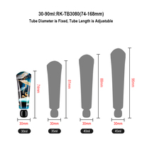 Fabricant de tubes de crème pour les mains, personnalisez votre propre logo, impression numérique PBL 30ml45ml 60ml, revêtement brillant, tube cosmétique grande capacité