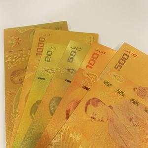 ชุดธนบัตรจำลองดีไซน์<span class=keywords><strong>ใหม่</strong></span>ของไทย 6 ใบ <span class=keywords><strong>20</strong></span> 50 100 500 1000 ชุบทอง 24K แบบเคลือบสองด้าน สำหรับงานอีเว้นท์และปาร์ตี้ - Product Image 4