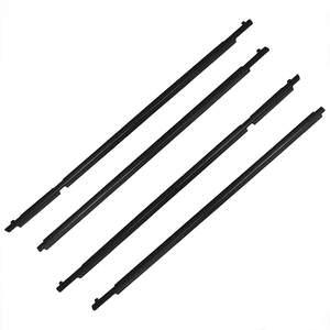 Kit de joints d'étanchéité en caoutchouc et feutre pour vitres de portières de voiture HY 4 pièces pour Toyota RAV4 2009-2012 - Product Image 1