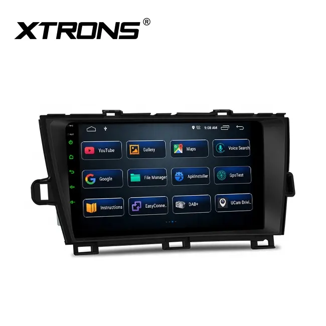 XTRONS 9 "IPS сенсорный экран android автомобильный <span class=keywords><strong>аудио</strong></span>-интерфейс для toyota prius