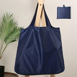 Sac d'épicerie réutilisable en polyester ripstop écologique fabriqué au Vietnam, logo personnalisé imprimé, sac de shopping pliable à lettres - Product Image 5