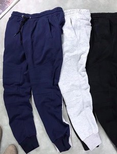 Pantalon de jogging décontracté pour homme en coton et élasthanne, anti-plis, anti-statique, anti-boulochage, tricoté, taille XL - Product Image 3