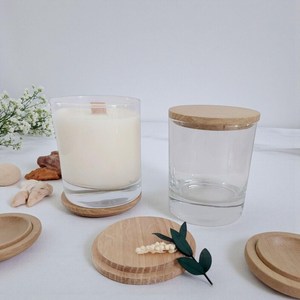 Kit de fabrication de bougies, cire de soja, mèche en bois et fleurs pour créer deux bougies parfumées personnalisées dans un verre, kit cadeau artisanal à <span class=keywords><strong>faire</strong></span> <span class=keywords><strong>soi</strong></span>-même - Product Image 4