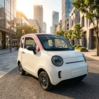 Vehículo Eléctrico Mini de 4 Plazas Fabricado en China, Nuevo, de Baja Velocidad, 1500W, 4 Puertas, Velocidad Máxima 45km/h