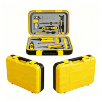 Kit d'outils de réparation manuels industriels OEM multifonctionnels en acier allié, emballés dans une boîte à outils en plastique, certifiés CE - Vente chaude