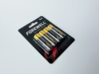Piles alcalines super puissantes FOREWELL LR6 AA 1,5 V à quatre cartouches, grande capacité, étanches, pour télécommandes (vente en gros)