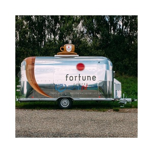 Manufacturer Selling Mobile Kitchen Food <b>Trailer</b> Fast Meals Ice Coffee Bus Pizza <b>Trailer</b> Cart - Product Image 1