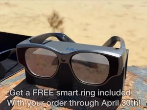 แว่นตาอัจฉริยะ INMO Air 3 พร้อม AI AR จอแสดงผล 1080P ความจุ 8+128GB ระบบนำทาง GPS อิสระ จอแสดงผล RGB 1080P - Product Image 2
