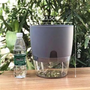 Ventes en gros <span class=keywords><strong>de</strong></span> pots auto-arrosants, pots à fleurs absorbant l'eau automatiquement, pots à fleurs pour plantes d'intérieur - Product Image 2