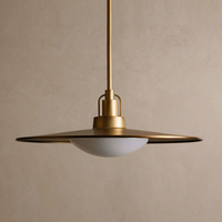 Luminaire suspendu en métal de style industriel nordique avec un éclairage intérieur blanc chaud et protecteur pour les yeux, couleur gris foncé/blanc