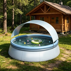 <span class=keywords><strong>Piscine</strong></span> gonflable personnalisée pour adultes, structure profonde, idéale pour l'entraînement de natation – Vente chaude en Chine - Product Image 2