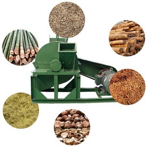 Moinho de Martelo de Grande Capacidade Triturador de Madeira Máquina de Trituração de Bambu Máquina de Picagem de Serragem - Product Image 1
