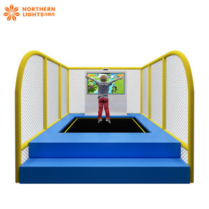 Venta caliente pantalla LED interactiva AR trampolín <span class=keywords><strong>Kinect</strong></span> 2,0 Sensor juegos para patio interior de los niños - Product Image 3