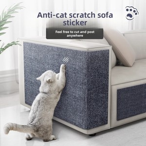 Mèo Scratch Da Đồ Nội Thất Sofa Bảo Vệ Tự Dính Sửa Chữa Sofa Tường Sticker Có Thể được Cắt Mèo Mèo Cây Cào - Product Image 6