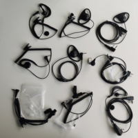 Écouteur filaire à tube acoustique 3,5 mm, mono-écoute, réduction de bruit, pour Motorola, Icom, talkie-walkie et autres appareils